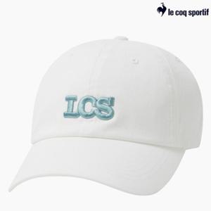 [르꼬끄] 공용 볼드 레터링 볼캡 QQ123ACP24_WHT