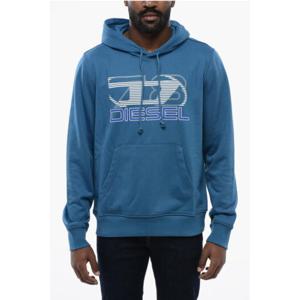디젤 후드 티셔츠 A12516 0HAYT 8NT Blue
