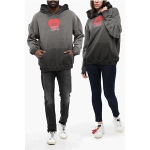 디젤 후드 티셔츠 A12835 0IMAK 9XX Gray