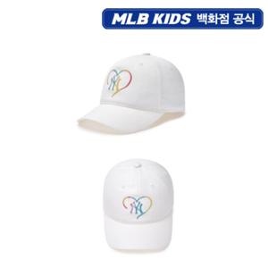 [MLB키즈PG] 애슬레저 여아 볼캡 (7FCPB015N-50WHS)