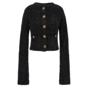 발렌시아가 가디건 793604T33281000 Black