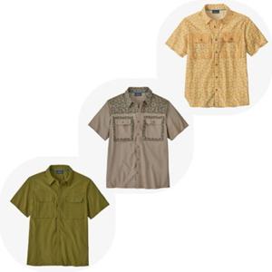 [파타고니아코리아] 41835Q5 남성 멘즈 숏-슬리브드 셀프 가이디드 선 셔츠 Self-Guided Sun Shirt PG