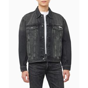 CK진 남성 레귤러핏 90s 블랙 클래식 데님 자켓(4RB796G)