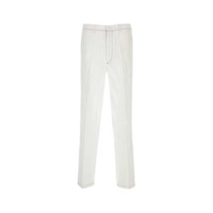 프라다 남성 화이트 Linen 린넨 슬랙스 UPA669SOOO11T7 F0009