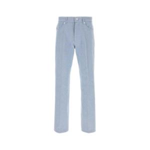 살바토레 페라가모 남성 연하늘 Oxford 캐주얼 팬츠 144179780658 BLUEECRU