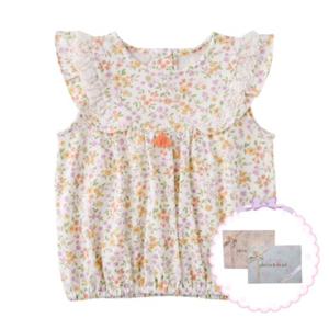 선물추천 [밍크뮤HP]25년SS(YE)가드닝플라워피마스판티셔츠 (35315-333-04)