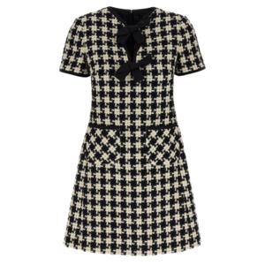 발렌티노 가라바니 숏 원피스 B3VAEV290K0AN White Black