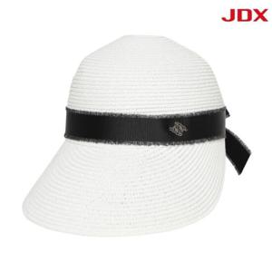 JDX 세이브존07 여성 리본 바이저 X2CPV6909WH