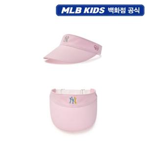 [MLB키즈PG] 애슬레져 여아 밴딩 경량 썬캡 (7FSCB0153-50PKL)