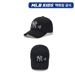 [MLB키즈PG] 베이직 스톤캡 (7FCP4405N-50BKS)
