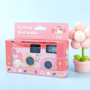 산리오 마이멜로디 마이 카메라(필름) 일회용카메라 필름 필름카메라 필름사진 일회용필름카메라 감성사진