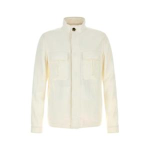 에르메네질도제냐 자켓 RUFT55A9F256 N01R White