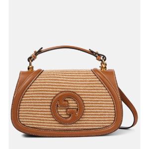 구찌 Gucci Blondie 미디엄 우븐 토트 백 P01054652