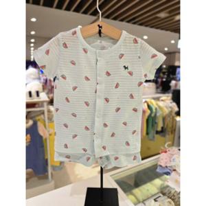 [블루독베이비] 25 SS(민트)워터멜론반팔내의(4537005418)출산 백일 돌 조카 선물 임신 간절기 여름 (45370