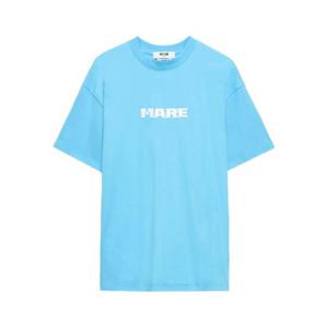 25 SS 엠에스지엠 로고 아플리케 티셔츠 3840MM132257002 TP438007421
