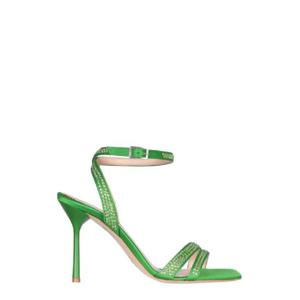 LEONIE HANNE X LIU JO quot카멜리아quot 샌들 SA2713TX001S1310EMERALD