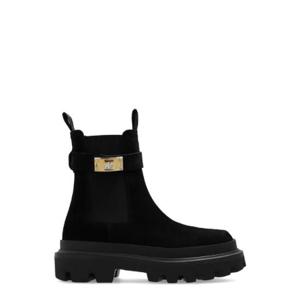 Dolce   Gabbana DG 로고 장식 앵클 부츠 CT1002AS915 80999 TP942264663