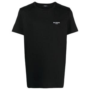 발망 Black Logo Print 티셔츠 BH1EF000BB04 TP717442303