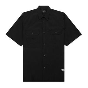 꼼데가르송 옴므 플러스 블랙 버튼업 셔츠 HOB024S25 BLACK BLA