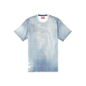 디젤 디박스 조그 디스트레스드 데님 티셔츠 A19154068RX