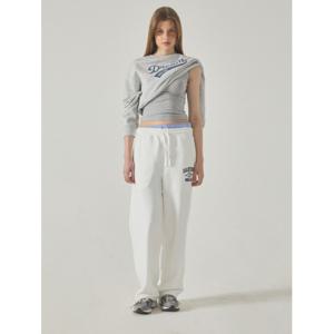 [후아유] 공용 Campus Emblem Wide Pants WHTMF2201U