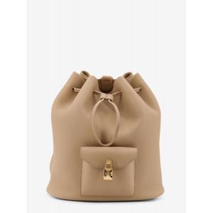 [LORO PIANA] 라프리마 여성 Backpacks 엑스트라 드로스트링 L27 레더 백팩 FAP1404 D0Q7 라이트 mastic 썬 골드 /12