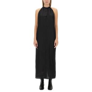 아크네 스튜디오 미디 원피스 A20539 900 BLACK