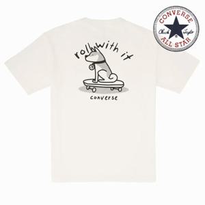 [컨버스]컨버스 PEACHED GRAPHIC TEE MCH621-W2Y 반팔티