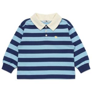 [블루독베이비8] FW25 스트라이프 스웨트셔츠 HJ (45A1933401) (BLUEDOG BABY 유아 출산 백일 선물 도트 강