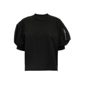 사카이 반팔 티셔츠 SCW239002 Black