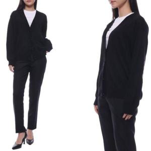 버버리 여성 라운드넥 니트 8074887 BLACK 23F_102168002