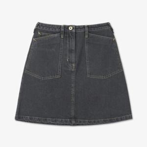겐조 스톤 블리치 데님 스커트 - 블랙  FD52DJ2696C2BB