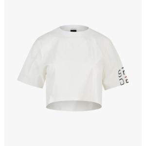 스파이더 우먼스 우븐 소매 로고 탑 BB SPJMCNRS354W OWH