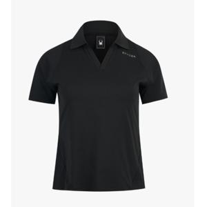 스파이더 우먼스 매커니컬 폴리 카라 티셔츠 BB SPJMCNTS251W BLK LBG