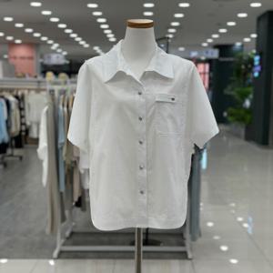 [숲]카라 포켓 포인트 반팔셔츠 /0B5SSQ3A
