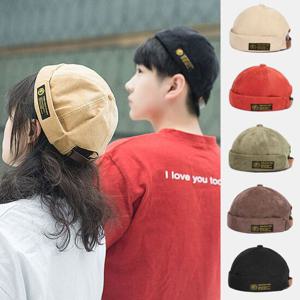 골무모자 코듀로이 레트로 와치캡 ELM-057