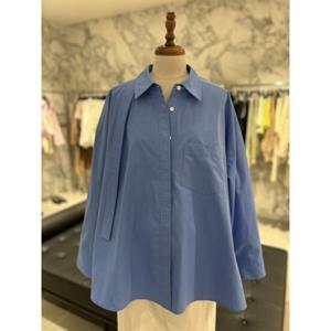 보브 VOV 오버핏 블루 셔츠 (71152604021)