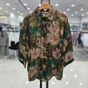 [스테파니]해바라기 롱셔츠/A25SH5308