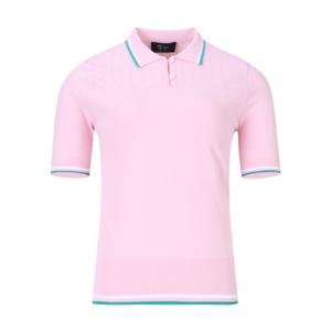 [LPGA]여성 에센셜 케이블조직 카라 스웨터(L232KT606P)-P
