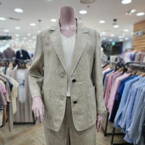 [BCBG]BCBG o 펌키니 린넨 자켓 B5B4J125