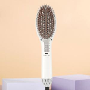 르꽁뜨 고데기 펌 브러시 SSK002HI 화이트 뿌리볼륨 빗고데기 1개