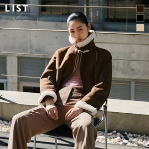 [리스트] 스웨이드 퍼 무스탕 재킷_TWUJKN82030