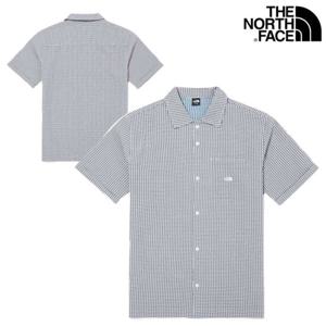 [노스페이스] NH8SQ01 남성 트래블러 체크 반팔 셔츠 NH8SQ01A