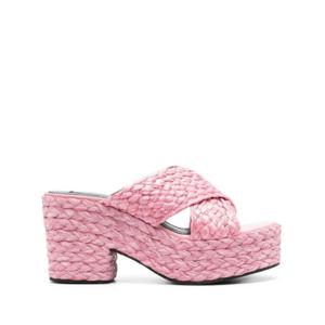 세르지오로시 뮬 슬리퍼 B08480MFI364410 5903 LIGHT PINK