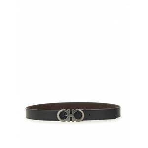 [SALVATORE FERRAGAMO] 남성 벨트 레더 464231675542017 블랙 /8