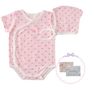 선물추천 [밍크뮤HP]25년S S(PH)하트SET배내바디슈트 (35370-040-07)