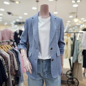 [BCBG][BCBG] o 헤링본 린넨 자켓 B5B3J102