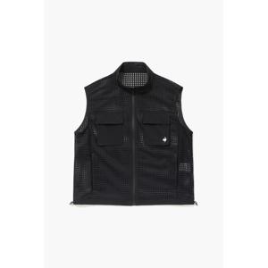 [30%OFF] 르꼬끄골프 여성 우븐 메쉬 풀집업 베스트 (GQ122LWV31)