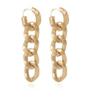 Maison Margiela 커브 체인 디테일 드롭 이어링 SM3VG0025S12960 950 TP934507369