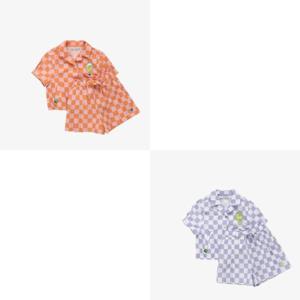 뉴발란스키즈트레이닝세트 PQC NK9YE3603G-80 Fruit Pack 여아 시어서커 셔츠 셋업 2종 택1
